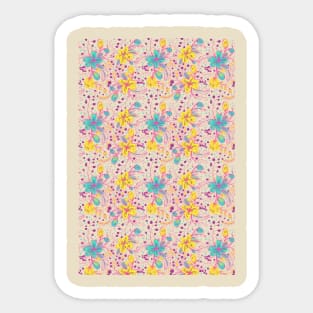 Ditsy Floral Sticker